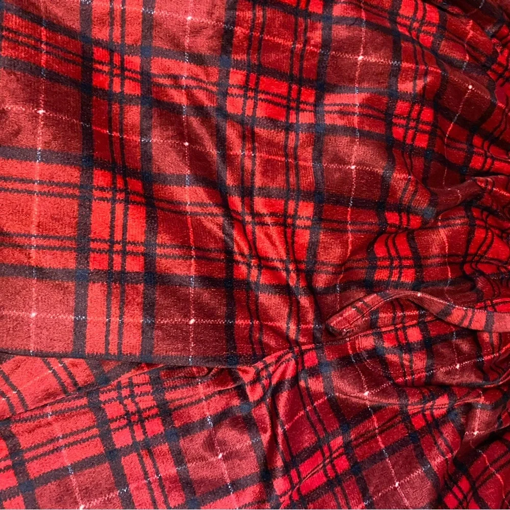 Unisex Club Room Red Pajama Pants XL EUC